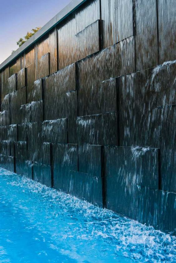 MURO LLORON VELO DE AGUA ESTANQUE PILETA CASCADA BOMBA SUMERGIBLE CASCADAS PERU